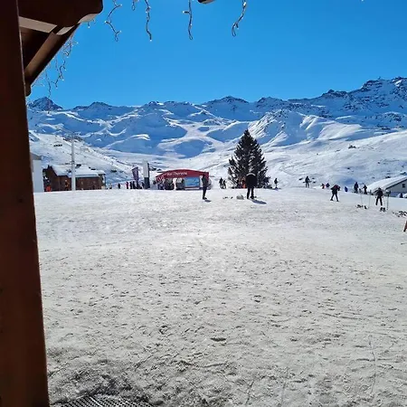 Apartament Front De Neige - Skis Aux Pieds, Balcon Vue Montagne Val Thorens
