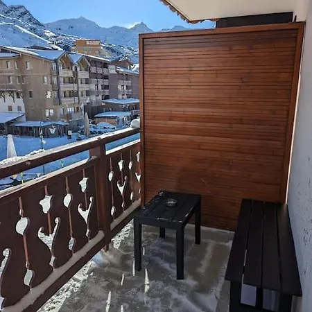 Apartament Front De Neige - Skis Aux Pieds, Balcon Vue Montagne Val Thorens
