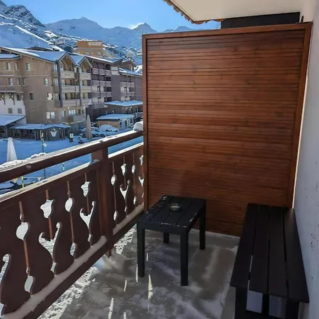 Front De Neige - Skis Aux Pieds, Balcon Vue Montagne